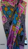 Colorful Printed Georgette Cocktail Sari Shieno Sarees